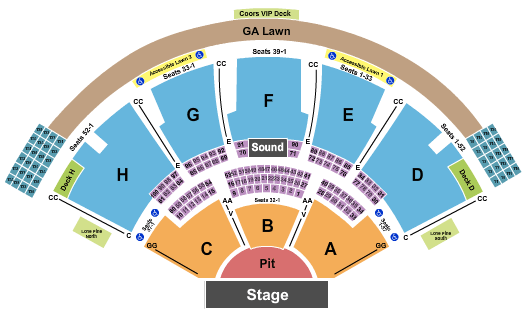 Ruoff Music Center RÜFÜS DU SOL Seating Chart